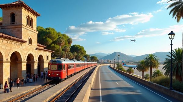 Arriver à Palma de Majorque : gare, aéroport, et le trajet jusqu'au centre